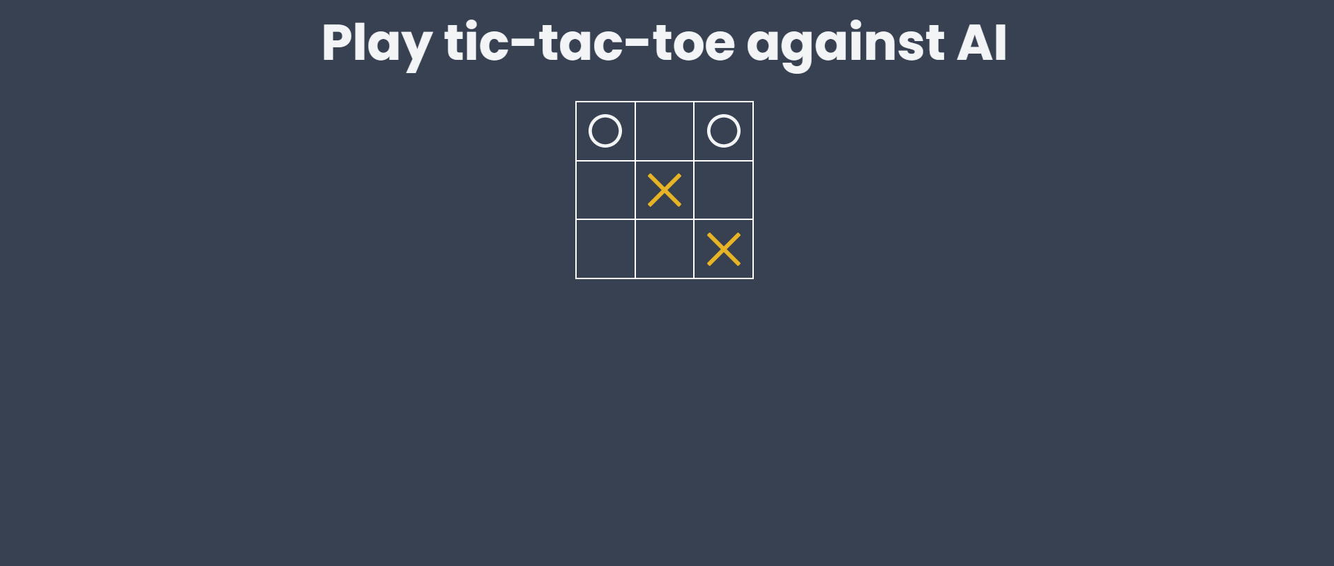 Project image for Tic-Tac-Toe